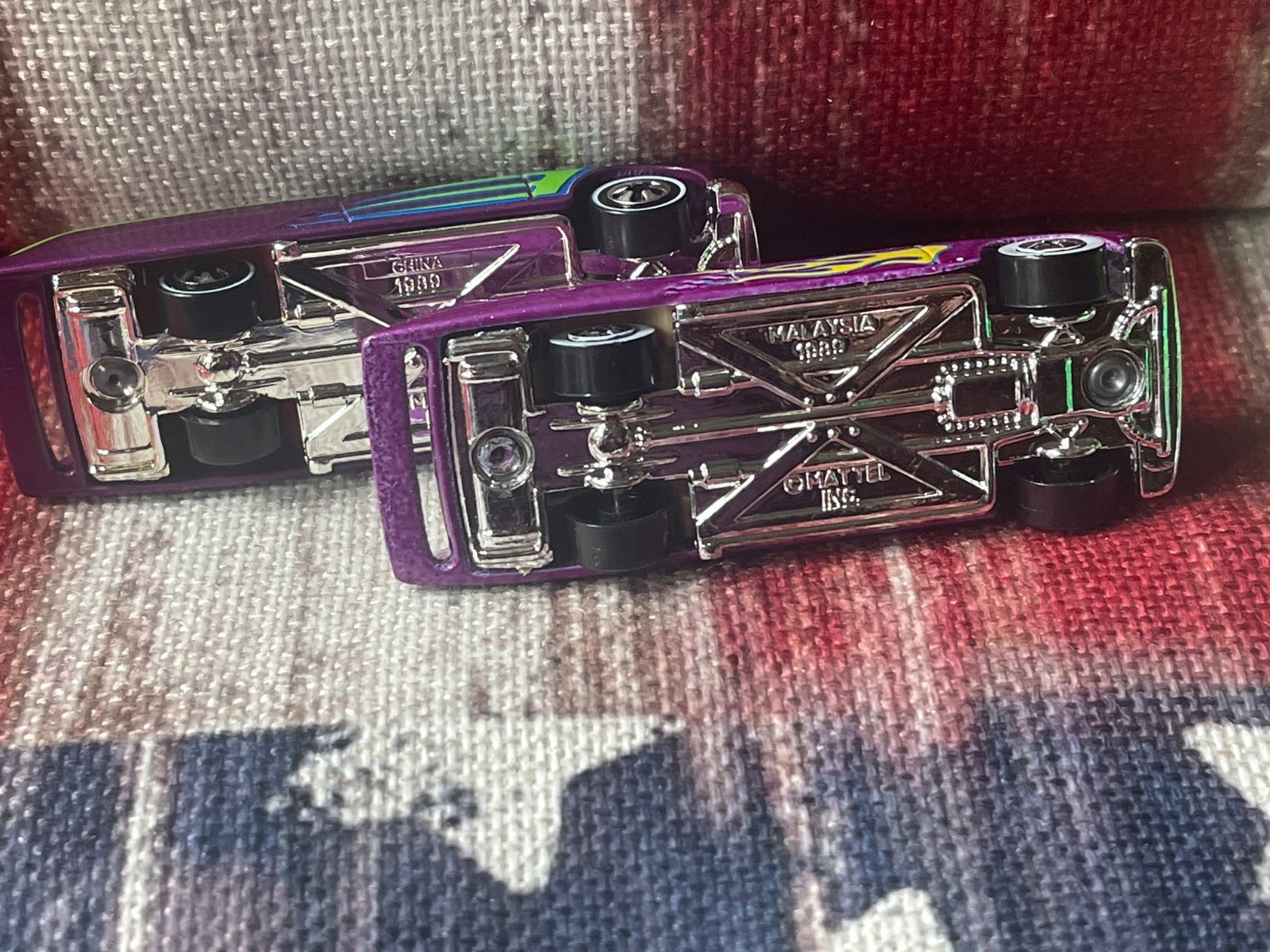 Hot Wheels Great 8’s Poison Ivy RRW PURPLE Passion Metal Flake Vintage Lot