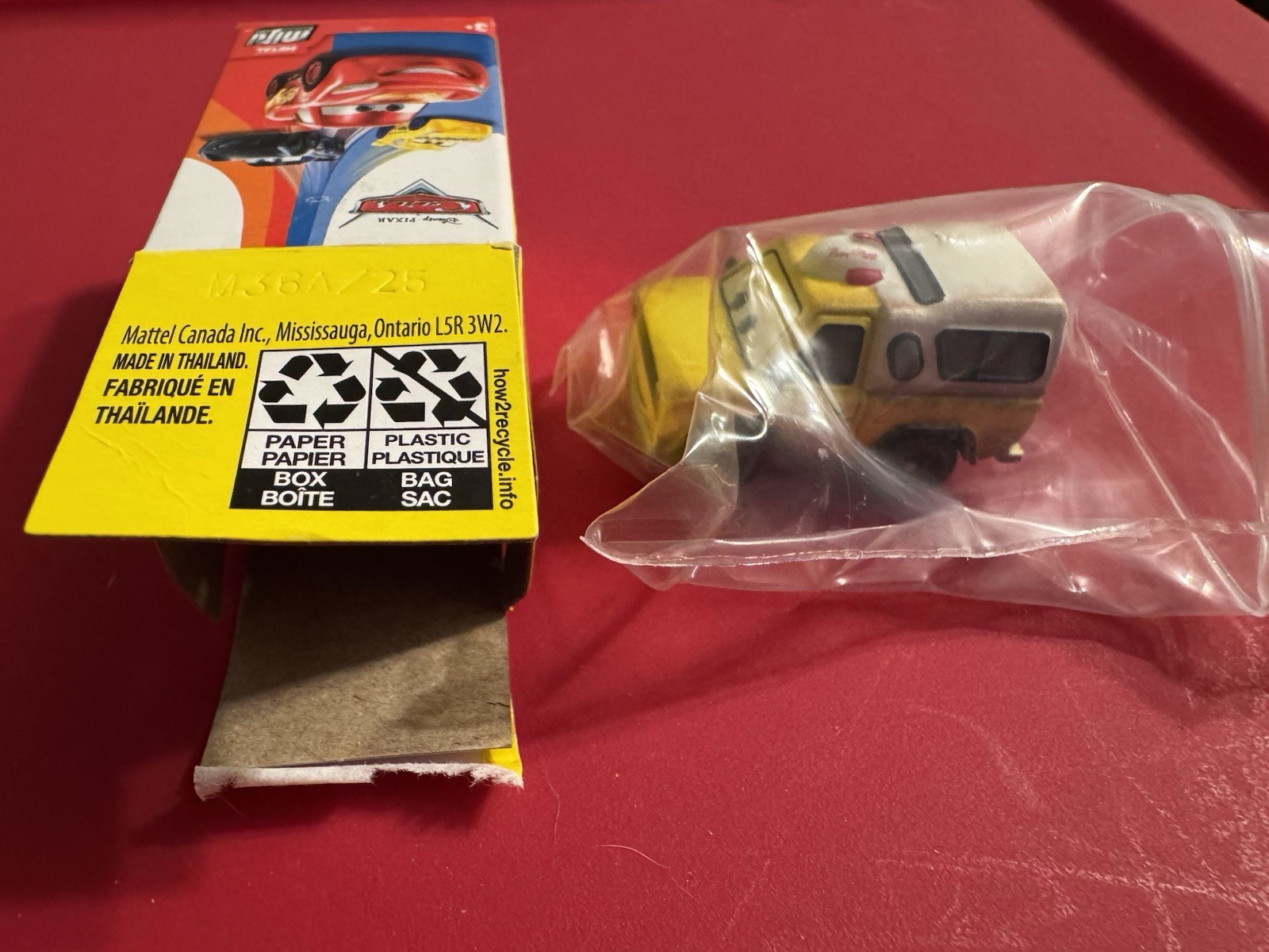 2019 Disney Pixar Cars Mini Racers TODD Pizza Planet Truck Series 3 New #25