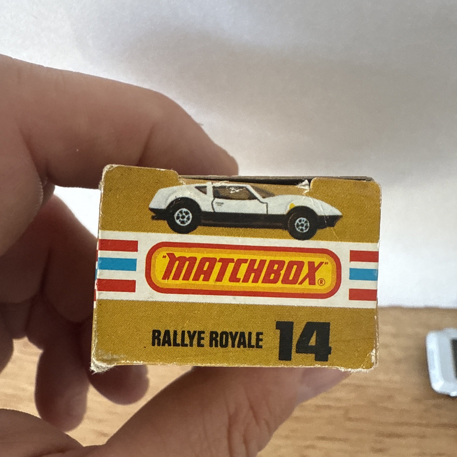 Matchbox Lesney Superfast MB14 Rallye Royale w/L Style Box