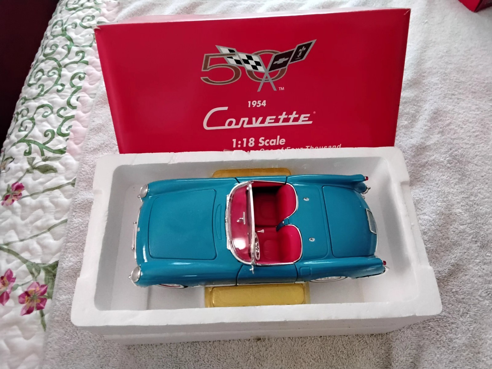 ONE MATCO TOOLS 1954 1:18 SCALE CORVETTE