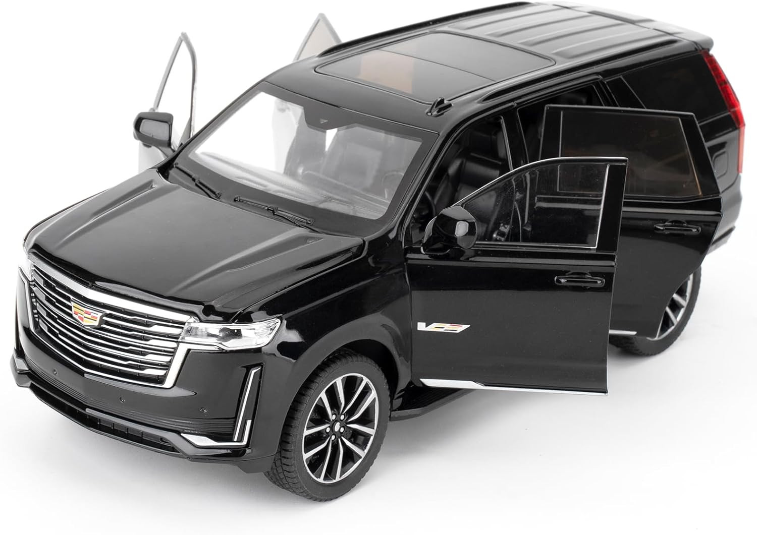 Toy Car Compatible for 1:24 Escalade SUV Model Car, Alloy Pull Back Diecast Coll