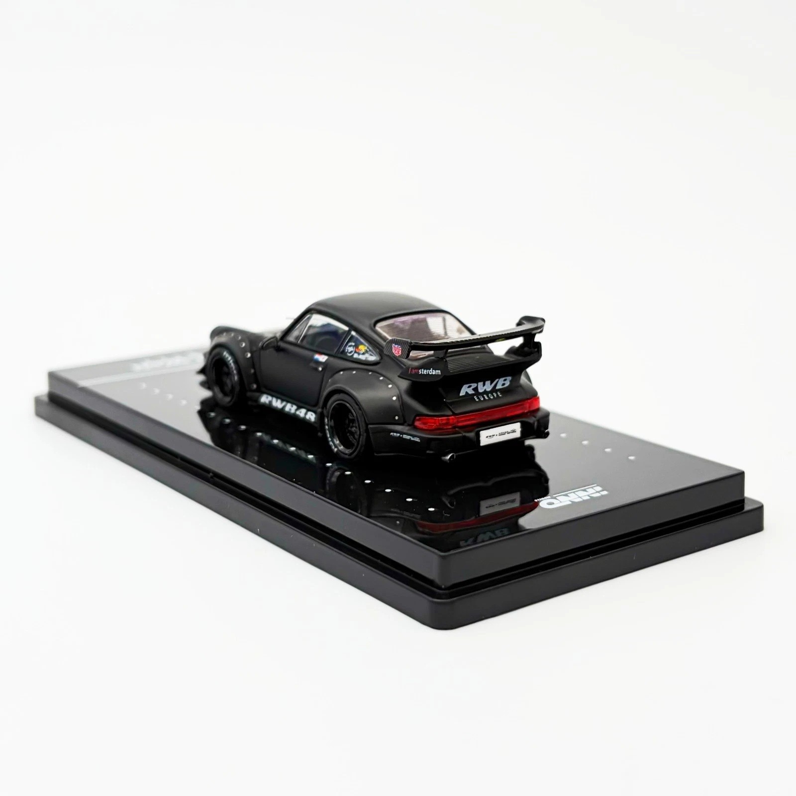 2026 INNO64 Black Matt Matte PORSCHE 964 RWB Darth Vader Item #IN64-RWB964-BM