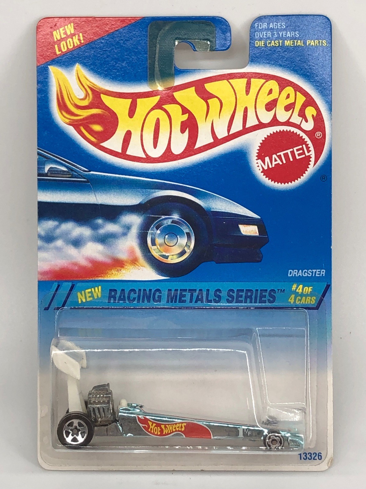 Hot Wheels Dragster Chrome Racing Metals Series #4 of 4 Cars #340