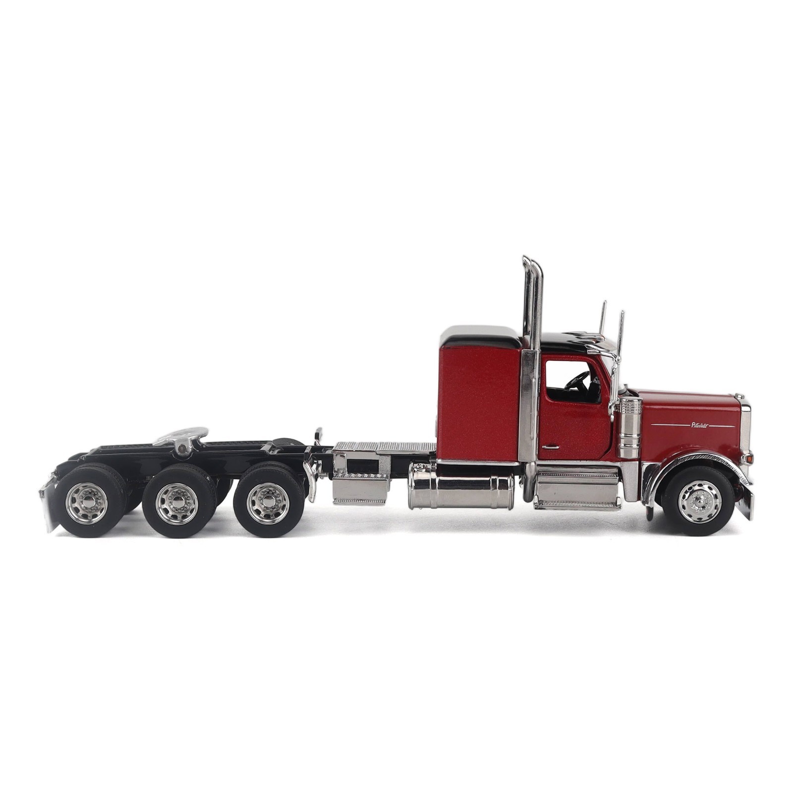 PETERBILT 589 TRUCK TRACTOR W/SLEEPER LEGENDARY RED 1/64 DIECAST MASTERS 71125