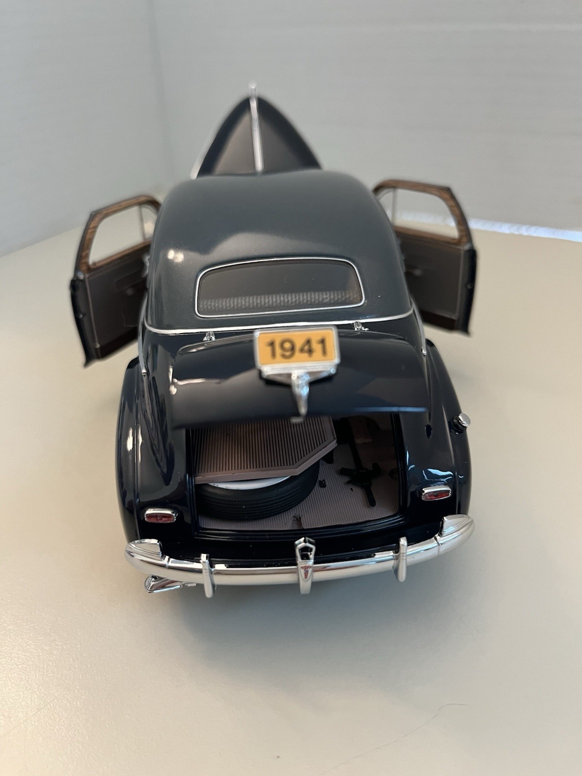 Limited Edition 1941 Chevrolet Special DeLuxe Coupe Black Diecast Car