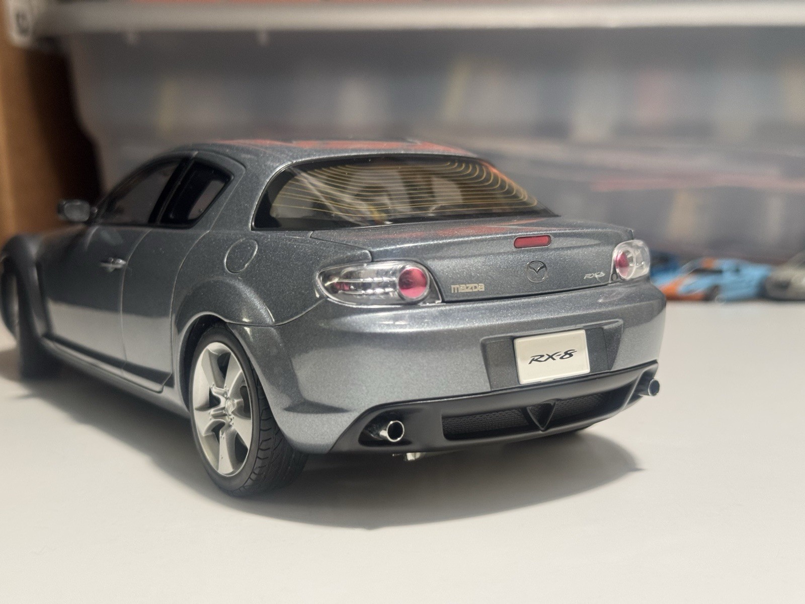 1:18 AutoArt Mazda RX-8 Grey No Box