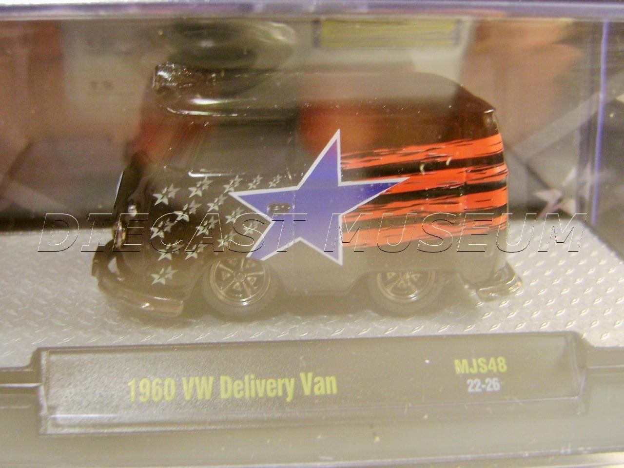 1960 ’60 VW SHORT DELIVERY VAN STARS AND STRIPES MIJO M2 MACHINES 2022