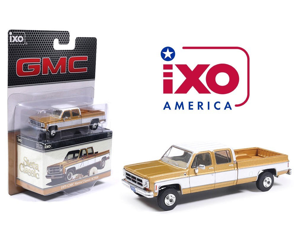 IXO Model 1975 GMC Sierra Classic – Yuba Gold Limited Edition 1/64