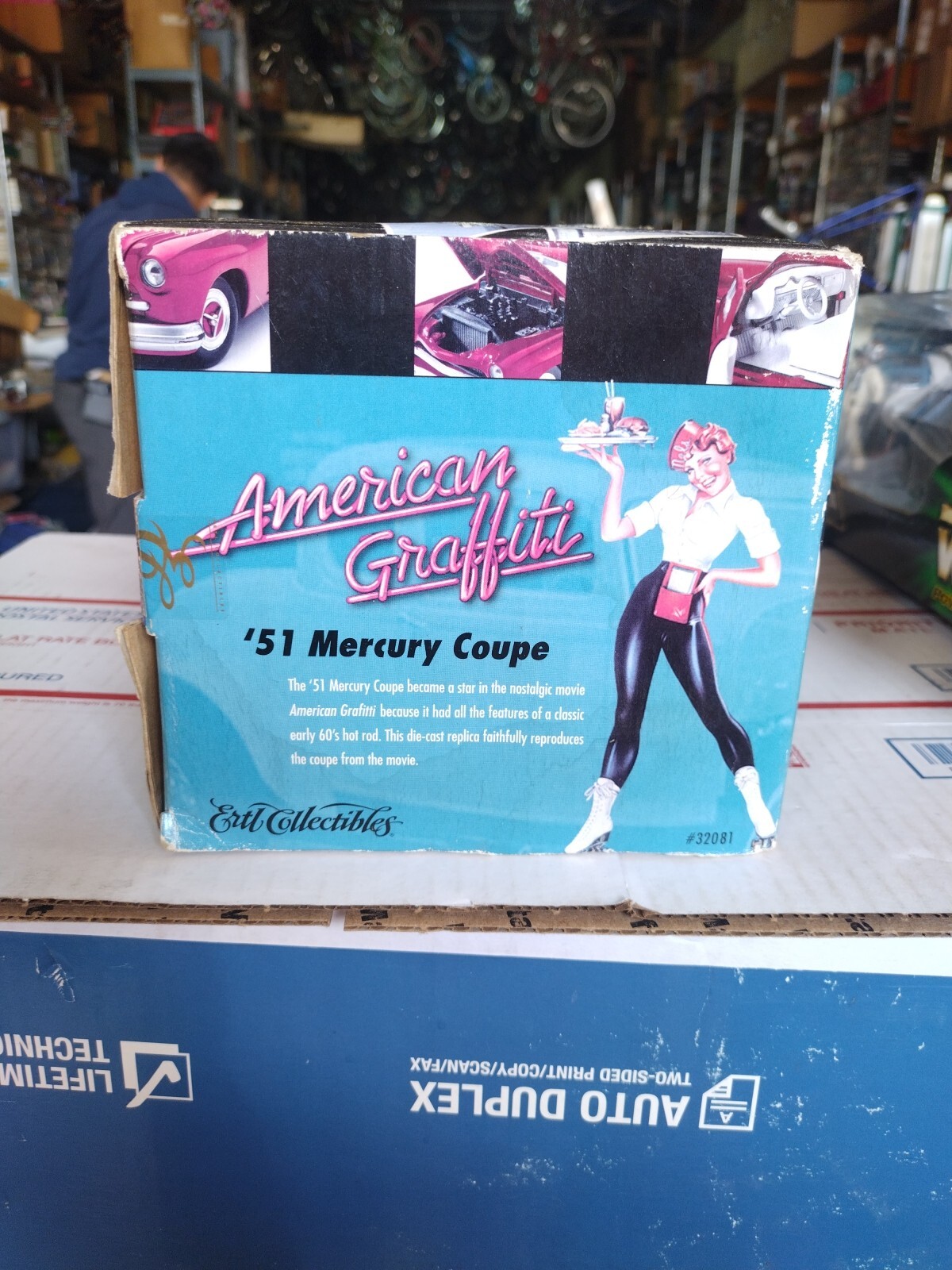 American Muscle 1/18 American Graffiti 1951 Mercury Coupe Ertl Limited Edition