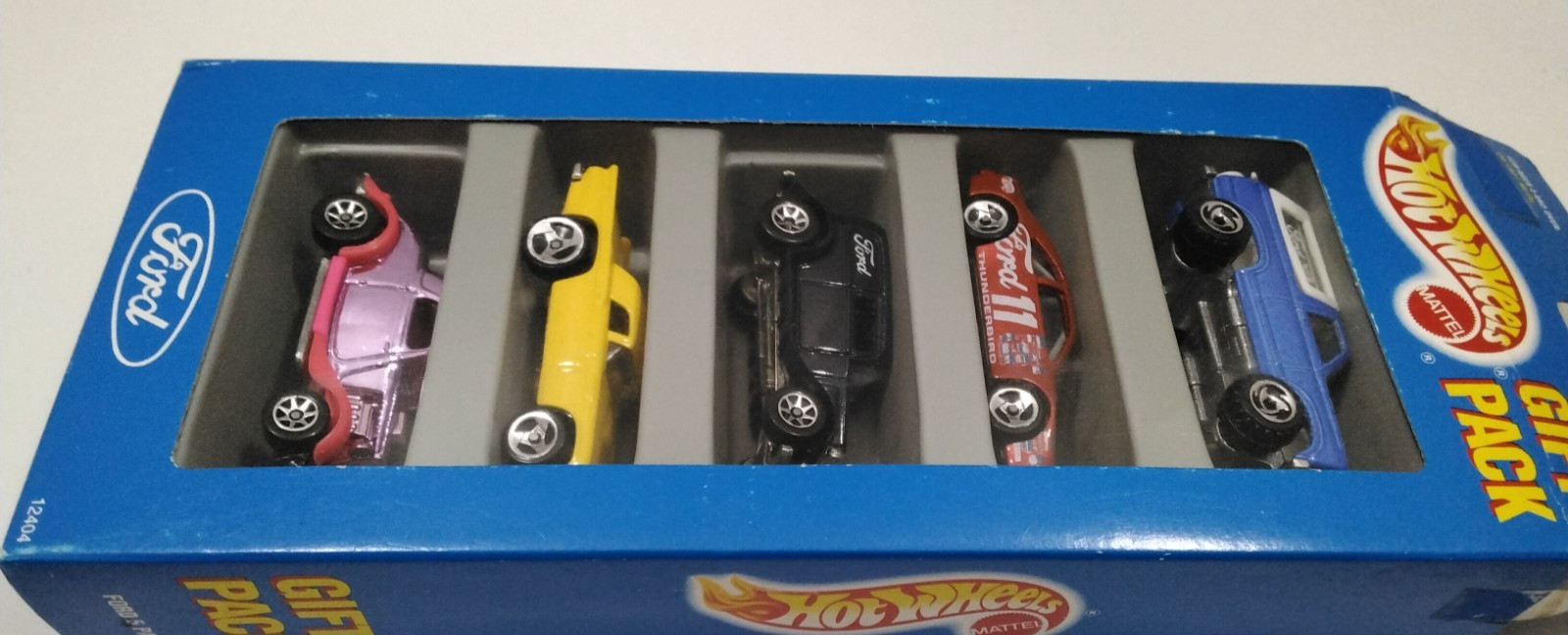 Hot Wheels Ford 5 Pack With Rare 3 Window 34 Ford Coupe Pink Chrome