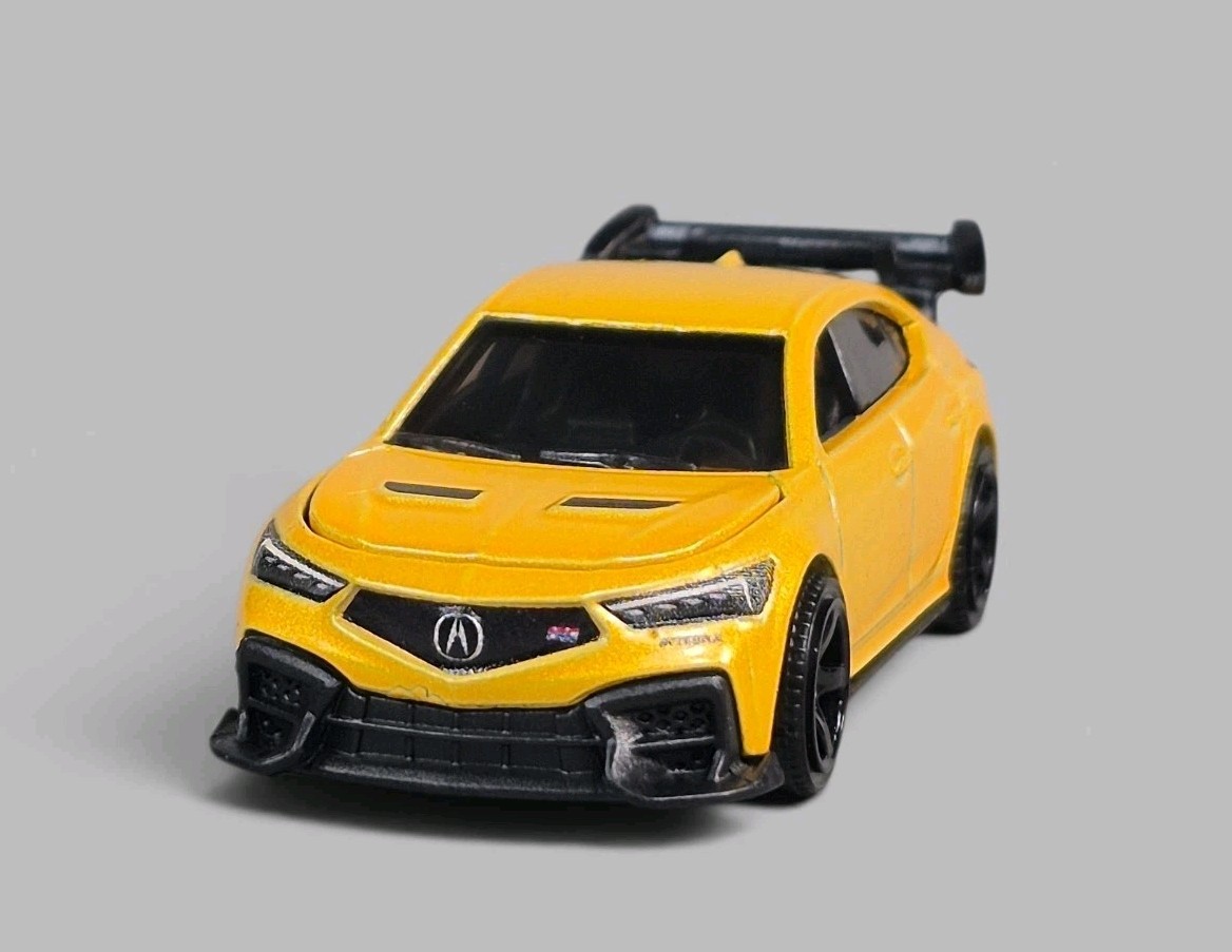 2024 ACURA INTEGRA TYPE S HRC Diorama Collectible DieCast Model Car 1:64 LOOSE