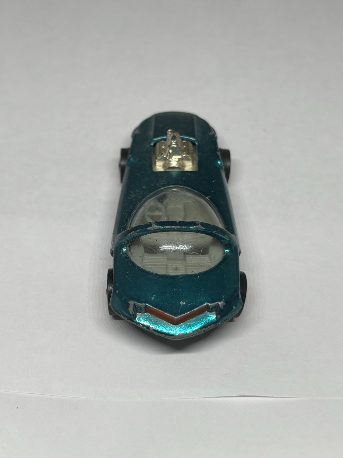 Hot Wheels Redlines 1967 Silhouette Blue/Black Diecast 1:64 Redline Wheels