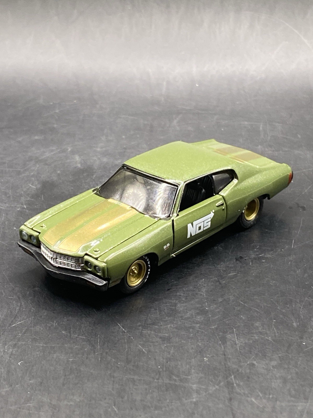M2 Machines NOS ‘70 Chevrolet Chevelle SS 454 Green Real Riders Collectible Toy