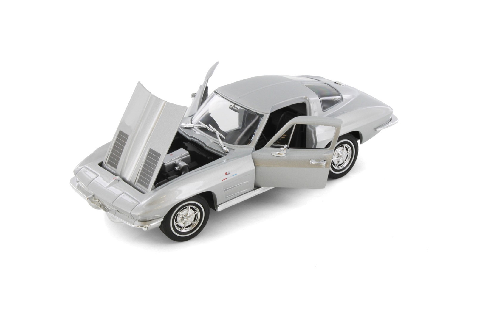 1963 CHEVY CORVETTE HARD TOP WELLY 24073/4D 1/24 scale DIECAST CAR