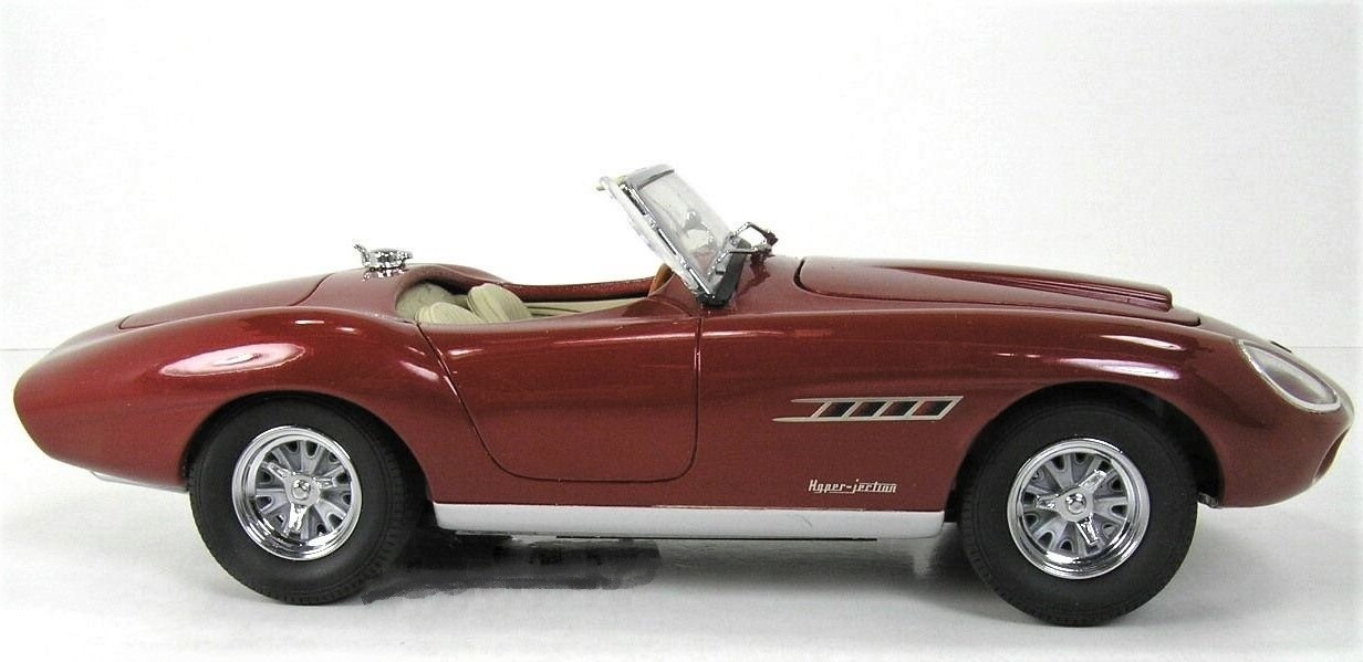 Concept Car w/ 57Chevy55 Corvette V8 Engine 1963 Custom Built 1:24Race18Model12