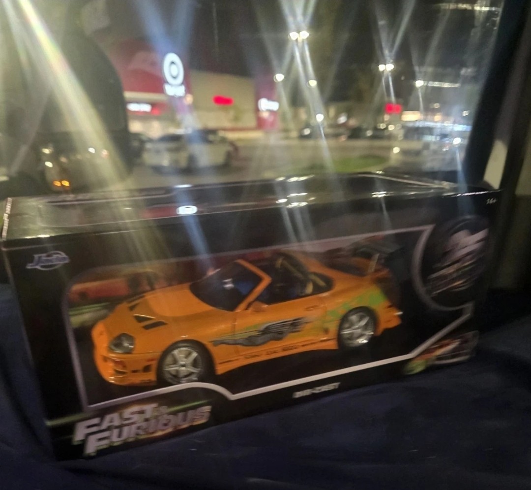 Jada Toys 25 Years of Fast & Furious Nissan Silvia S15 & Toyota Supra 1/18 Scale