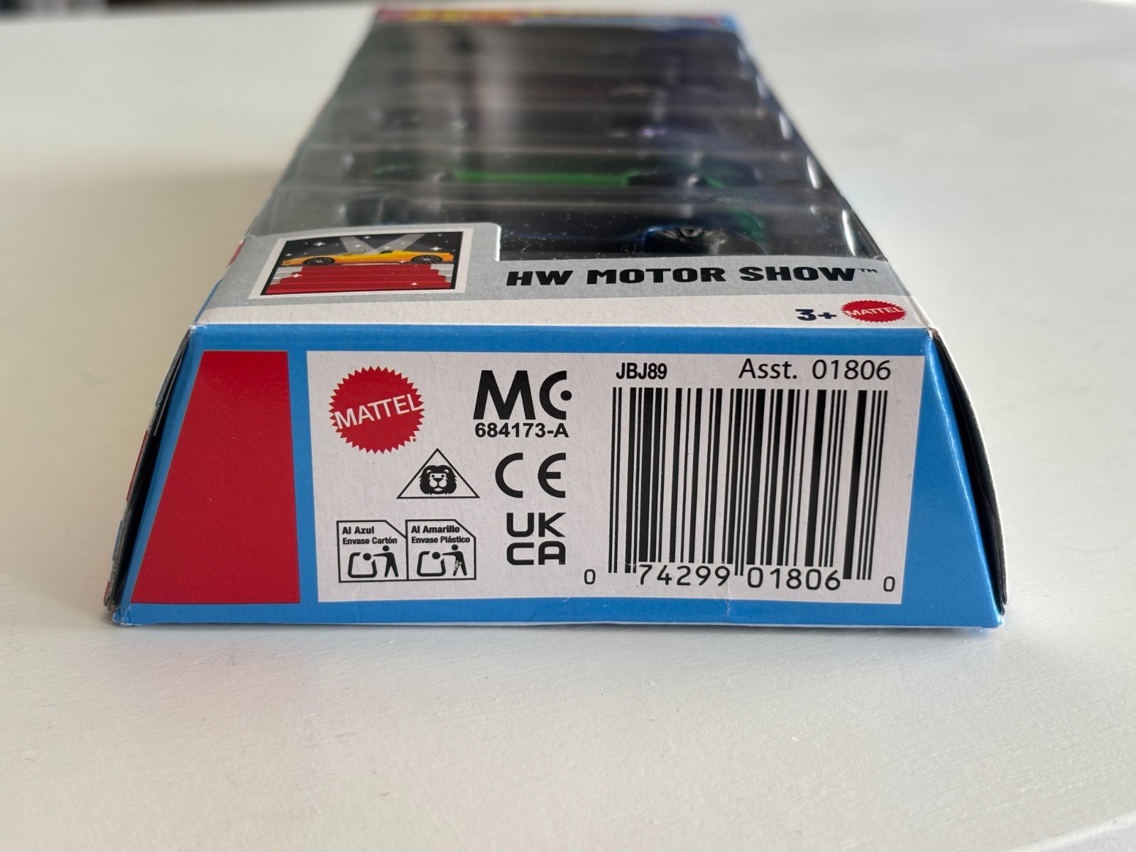 Hot Wheels 2025 HW Motor Show 5 Pack JBJ89