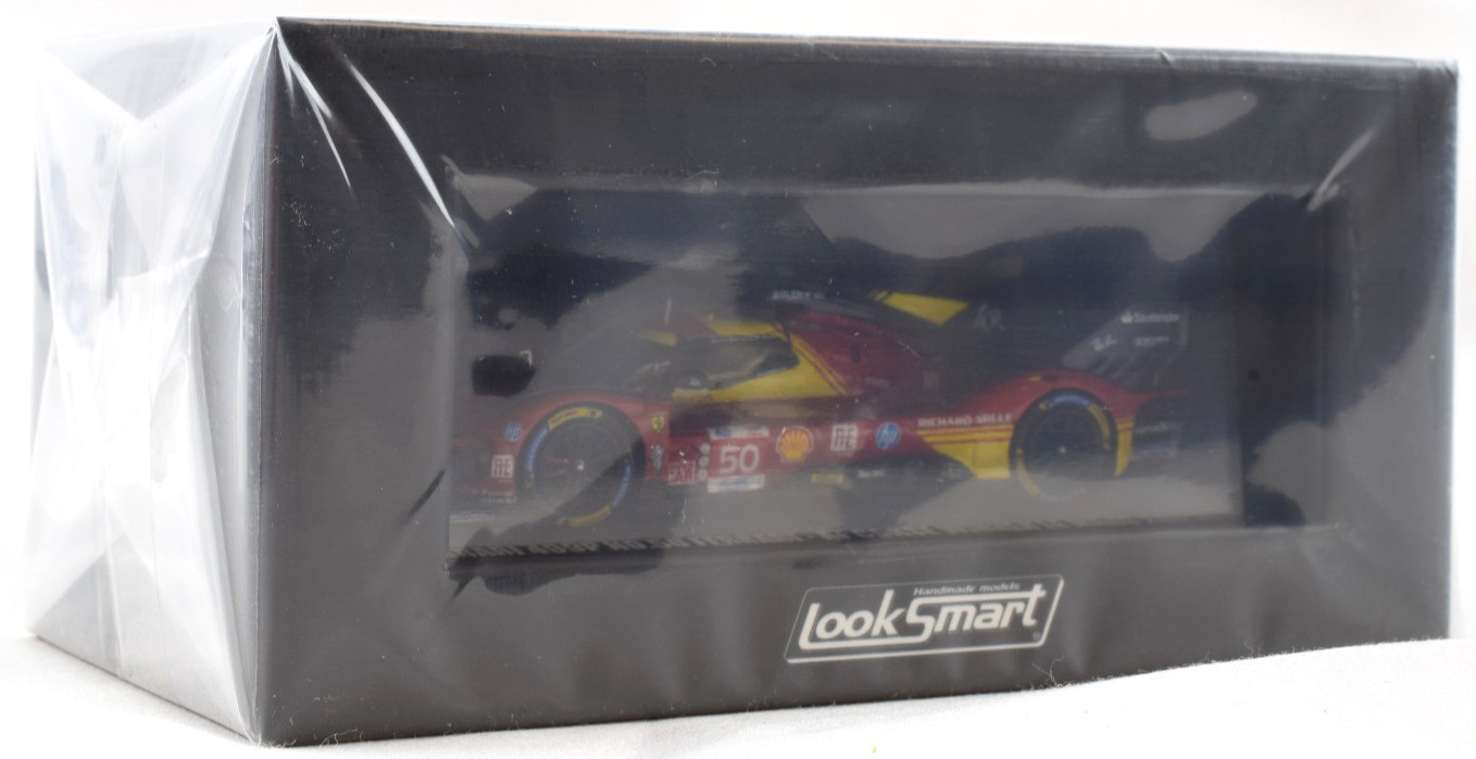LookSmart Ferrari 499P #50 – AF Corse – 2024 24hrs Le Mans 1:64 Car LS64002LM