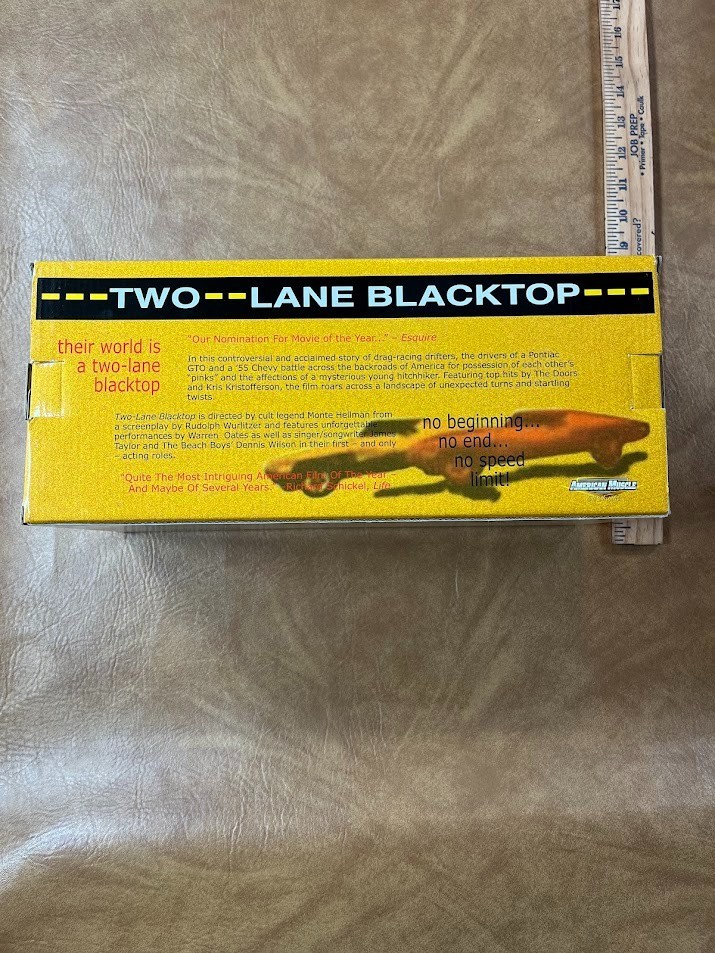 1955 Chevy Hot Rod, Two Lane Blacktop, Ertl-American muscle, 1/18, NIB, Rare.