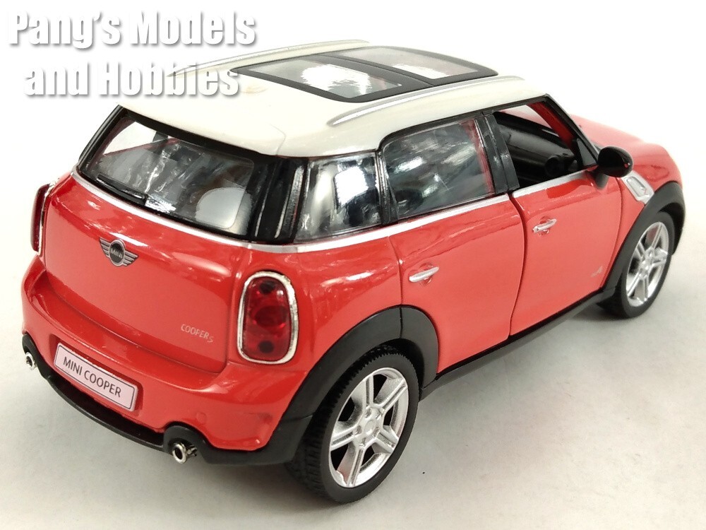 5 Inch Mini Cooper Countryman S 1/34 Scale Diecast Model by Unifortune – RED