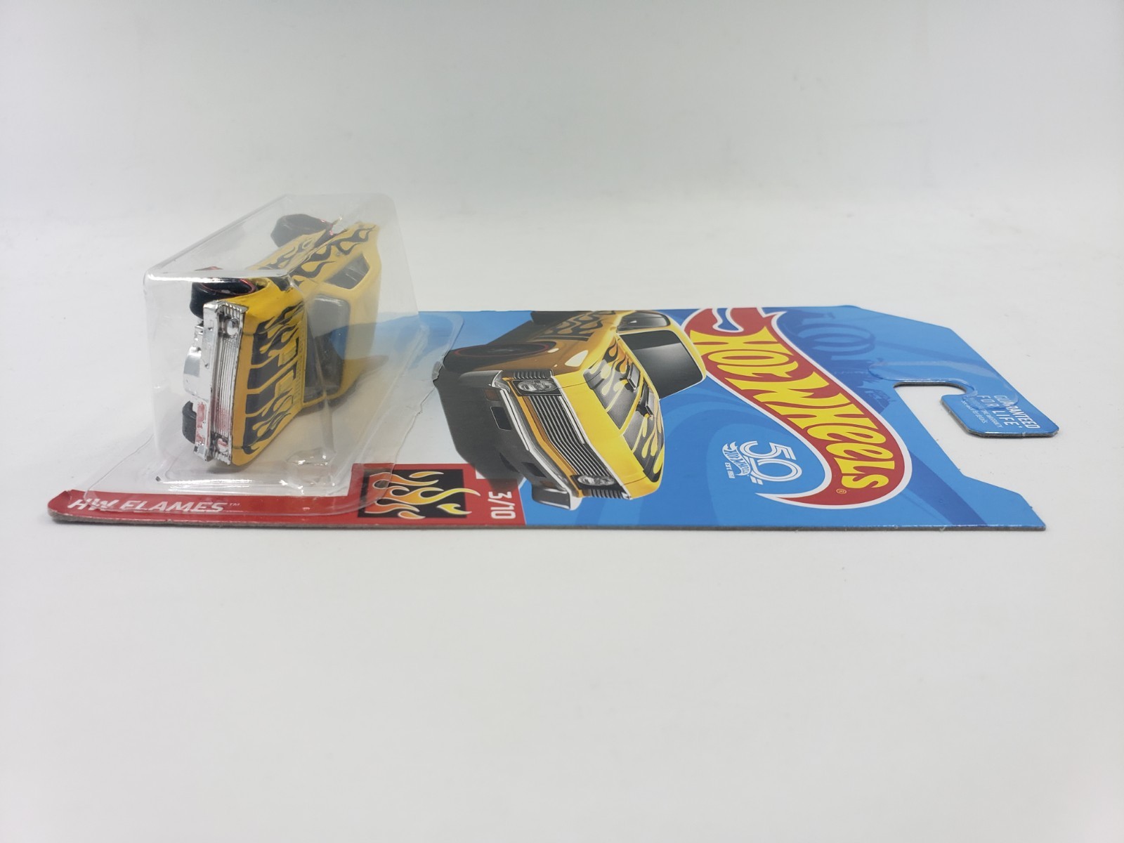 2018 Hot Wheels 68 CHEVY NOVA Yellow ?/365 EXCELLENT CARD Kmart Color