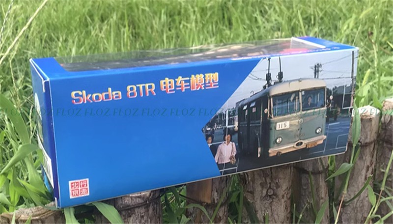 for FLOZ Beijing Bus for SKODA for 8TR 115 Route trolleybus 1:64 Truck Pre-built