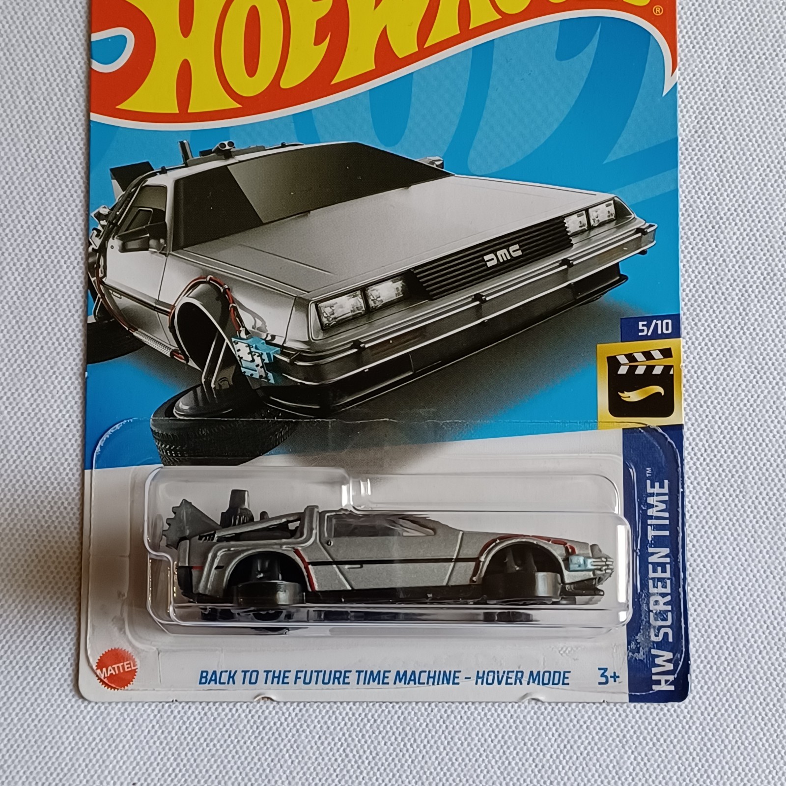 HOT WHEELS *BACK TO THE FUTURE* *TIME MACHINE* & *TIME MACHINE HOVER MODE* RARE
