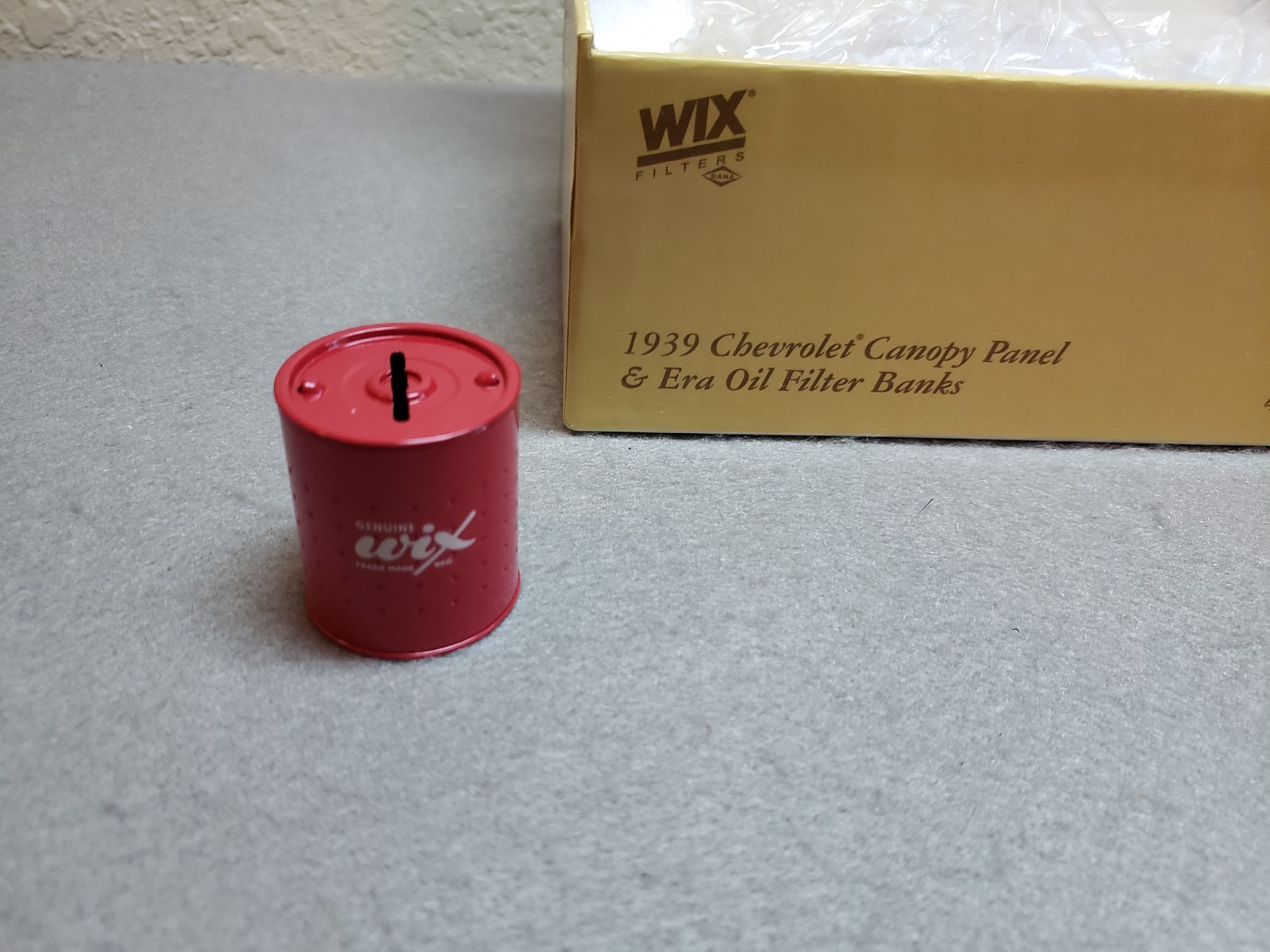 1st GEAR 1939 1999 CHEVY PANEL WIX FILTERS 60TH ANNIVERSARY TRUCK BANK