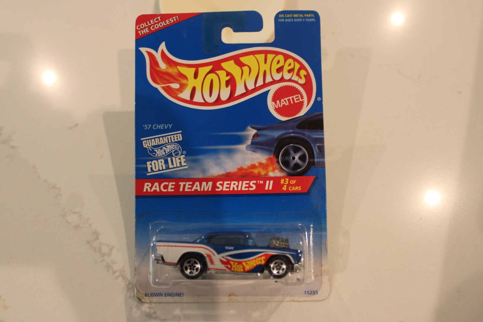 HOT WHEELS RACE TEAM SERIES II #3 OF 4 CARS 1957 CHEVROLET