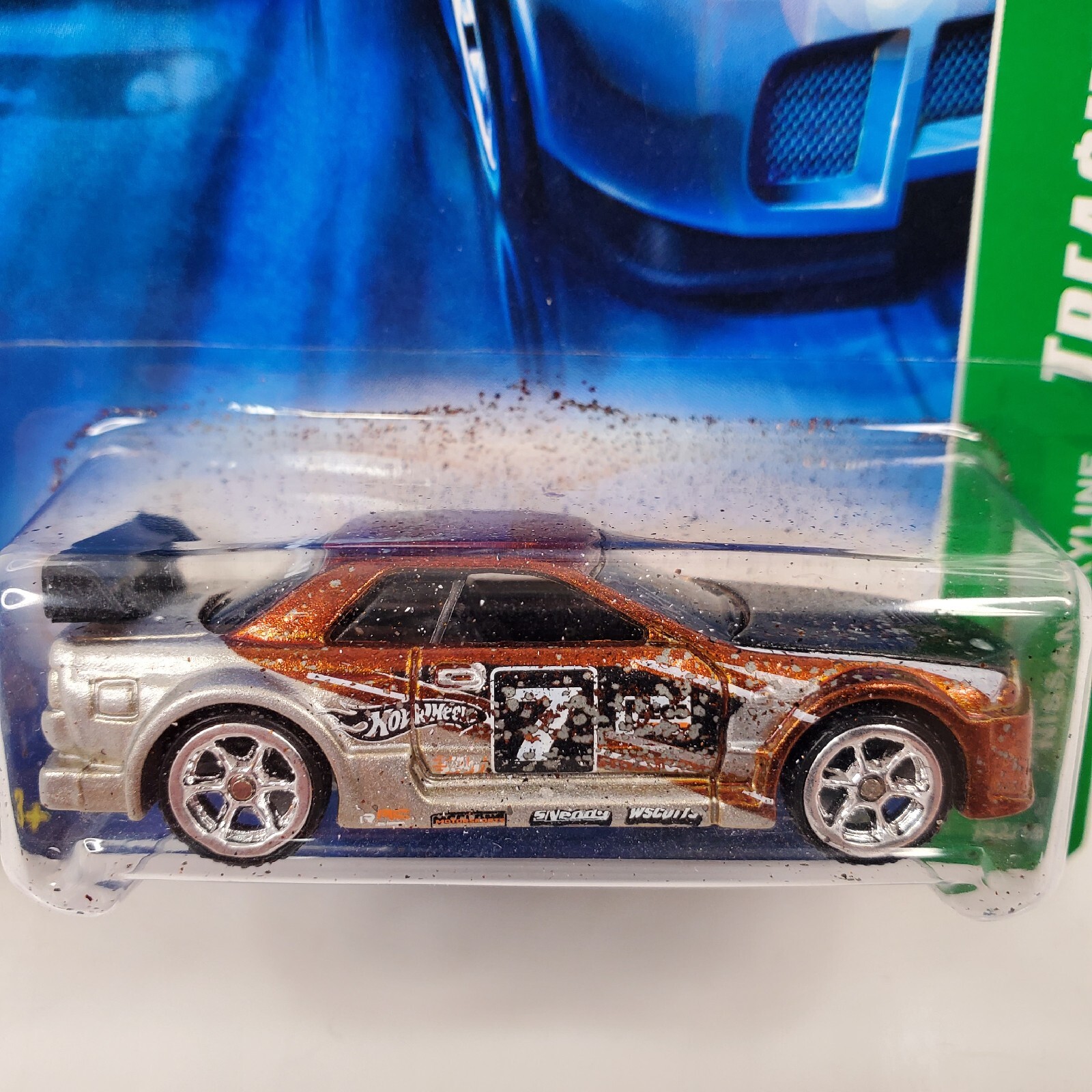 Rare 2007 Hot Wheels Treasure Hunts Nissan Skyline R32 Super Silver Orange