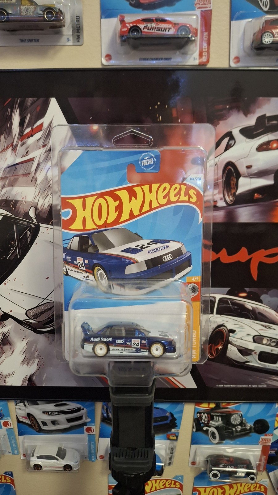 Hot Wheels Audi 90 Quattro HW Super Treasure Hunt Spectroflame Unopened