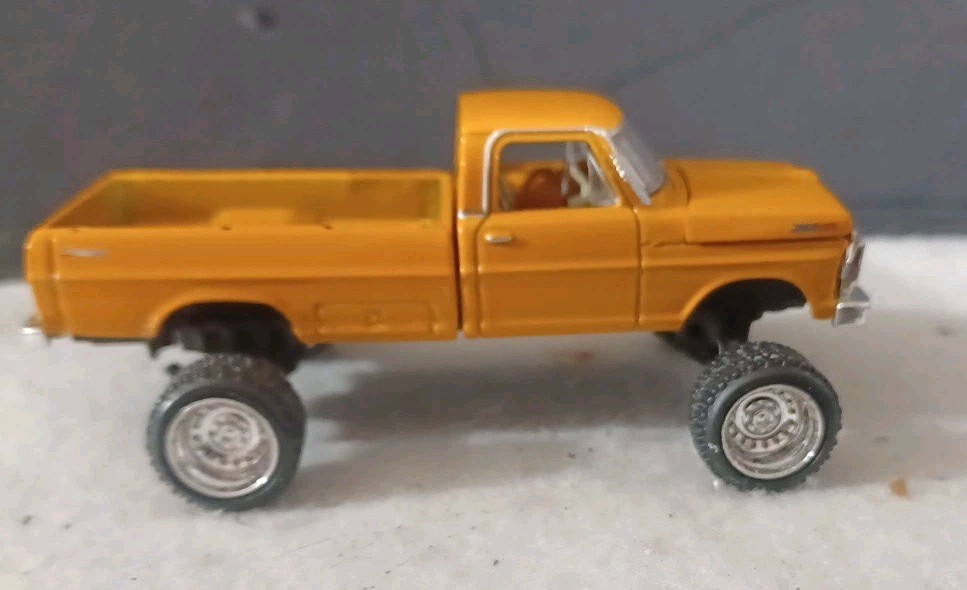 M2 Machines 1:64 Scale (CUSTOM) 1969 FORD F-100 RANGER PICKUP