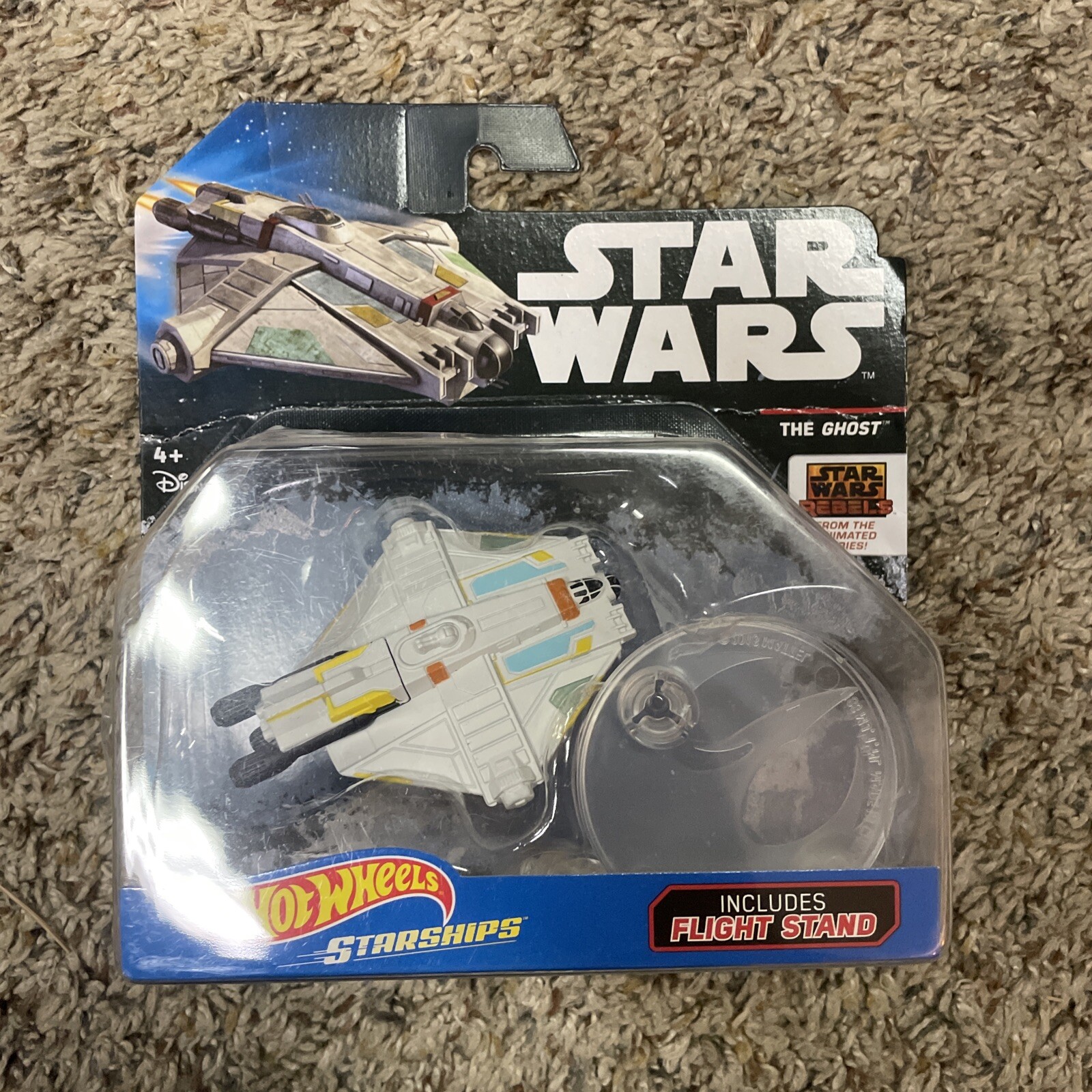 Lot Of 9 Star Wars Hot Wheels Rogue One Starships NEW With Stand