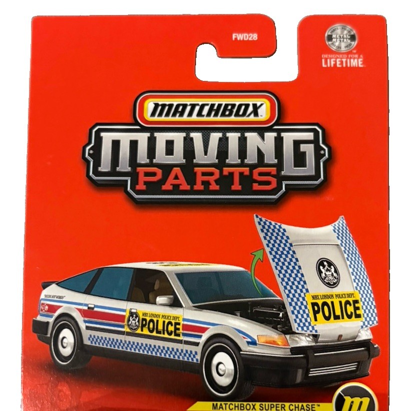 Matchbox Moving Parts Super Chase 1984 Rover SD1 Vitesse