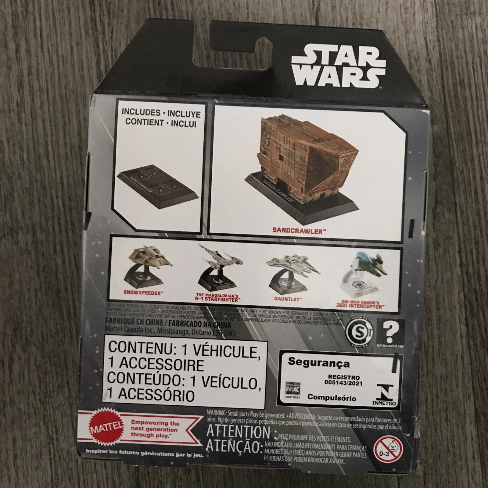 Hot Wheels Star Wars Starships Select Sandcrawler 1:50 Diecast HTJ82