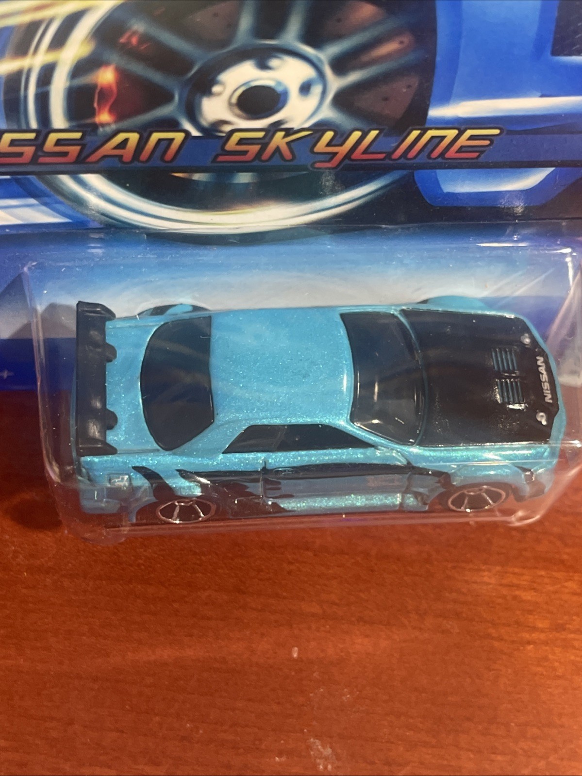 Hot Wheels 2006 Nissan Skyline Spectrafrost Light Blue/Teal Dropstars