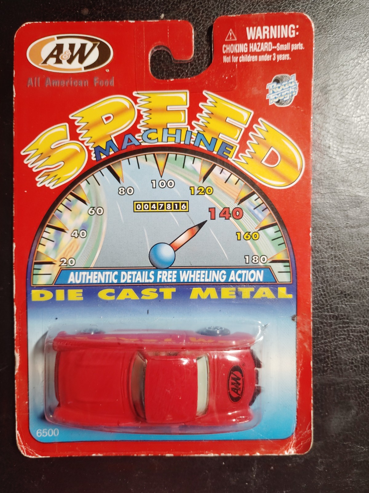 “Rare 1998 A&W Speed Machine Diecast #6500 – Sealed, Licensed GM/Exxon, Unique!”