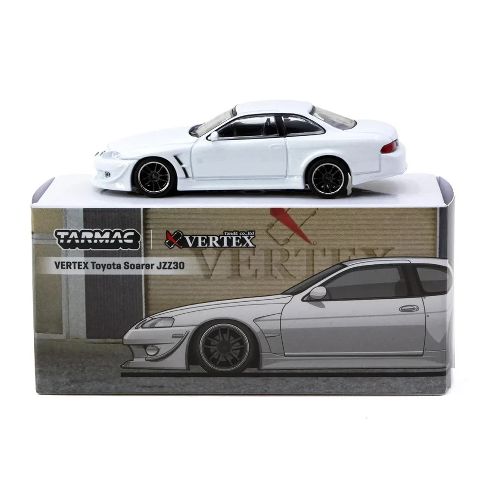 Tarmac Works 1:64 VERTEX Toyota Soarer JZZ30 White Global64 T64G-080-WH