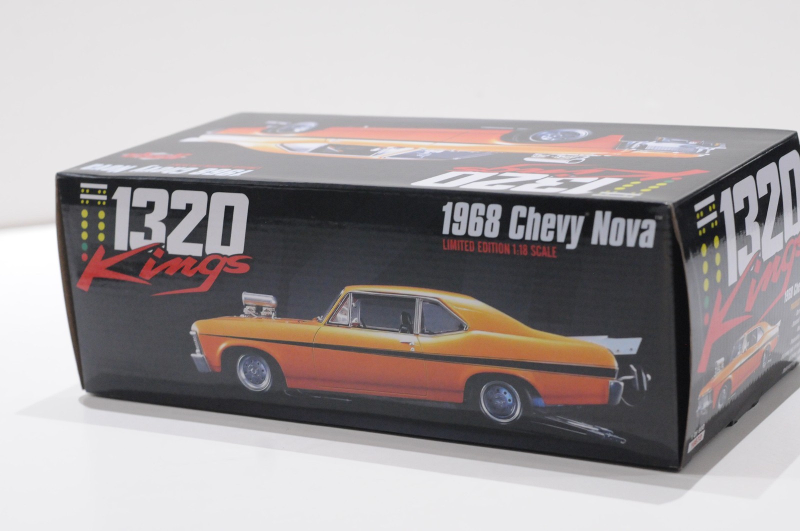 GMP 1968 CHEVY NOVA 1320 KINGS ORANGE SCALE 1:18 LIMITED 1 OF 600
