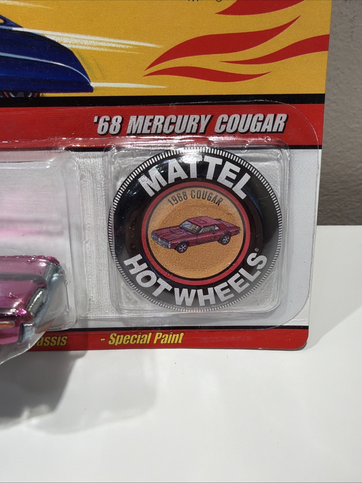 Hot Wheels ’68 Mercury Cougar #5 – Pink – 2008 Hot Wheels Classics B32