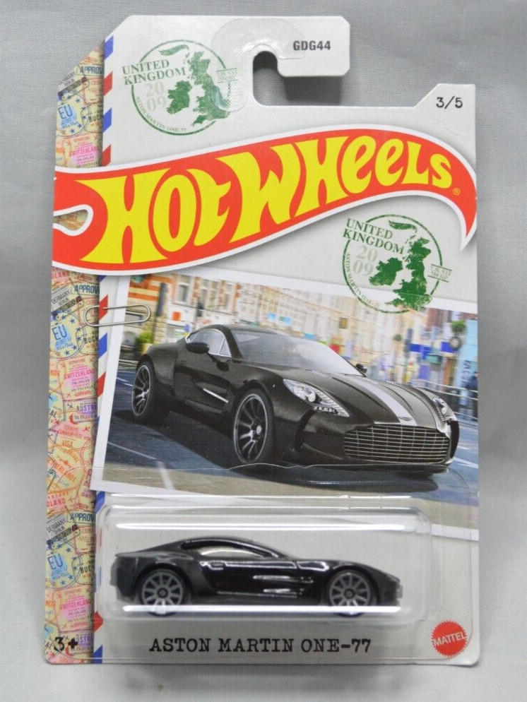 Hot Wheels ASTON MARTIN ONE-77 United Kingdom 3/5 Mattel B2