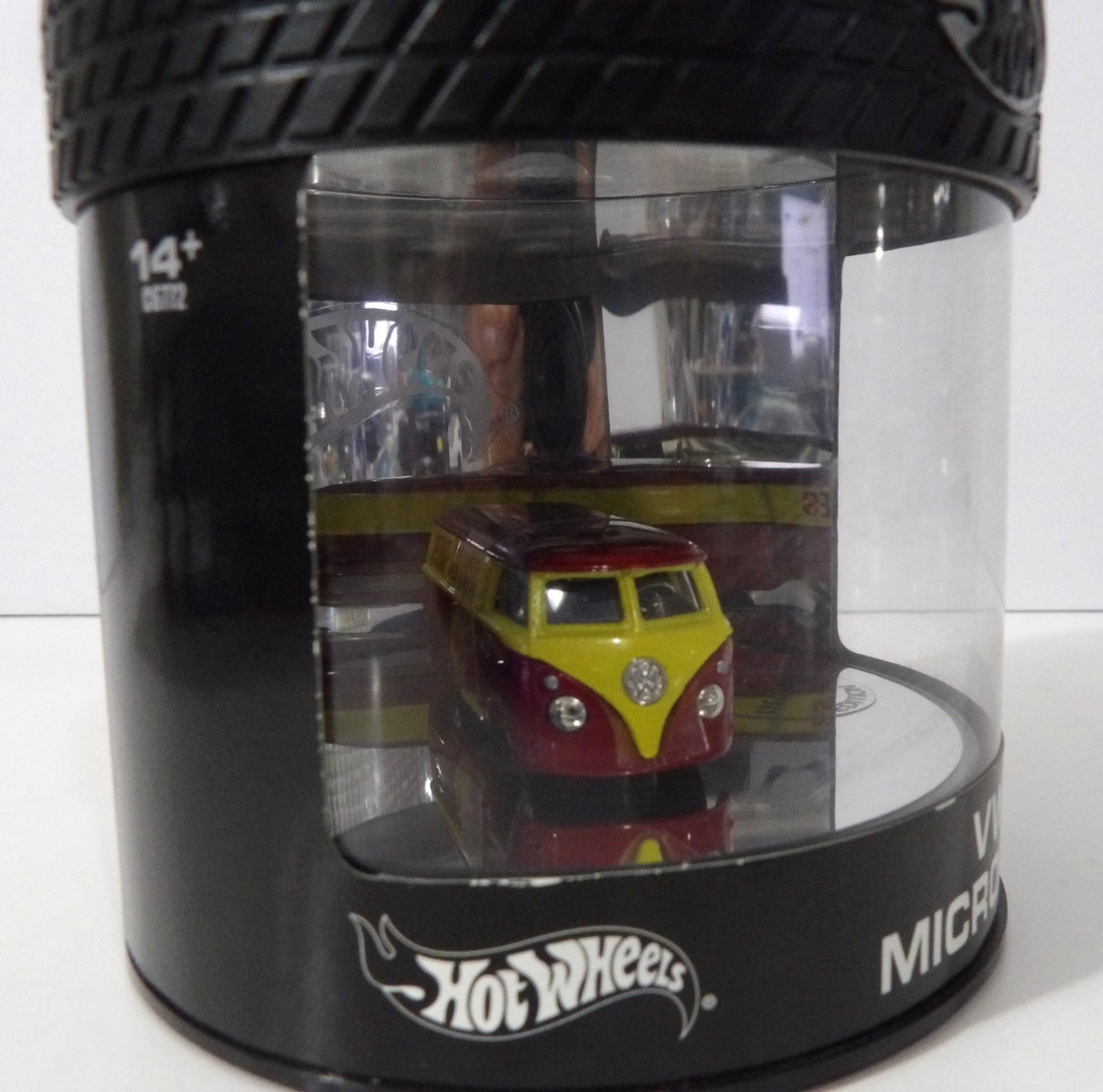 Hot Wheels 2004 Oil Can 100% collectibles VW Volkswagen Microbus Shell Oil