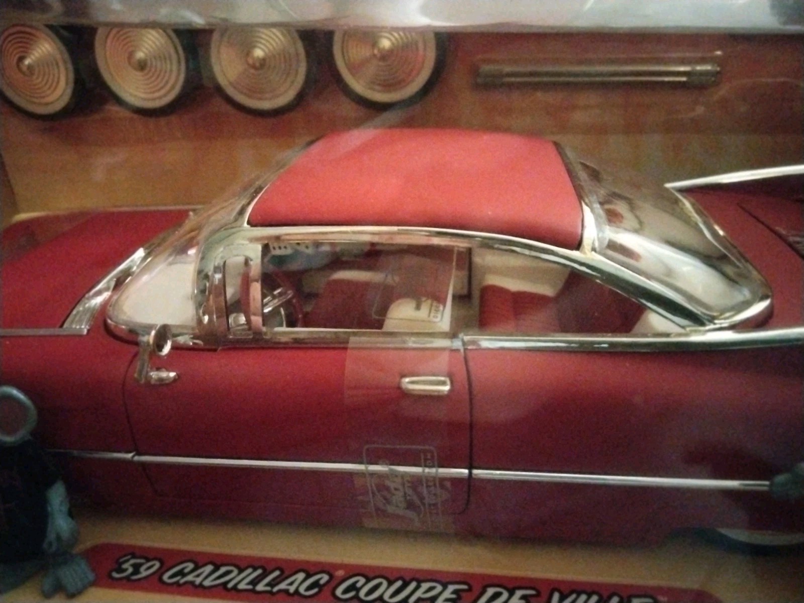 JADA ROAD RATS 1:24 (Customized) “1959 CADILLAC COUPE DE VILLE” RARE! Hood Rats