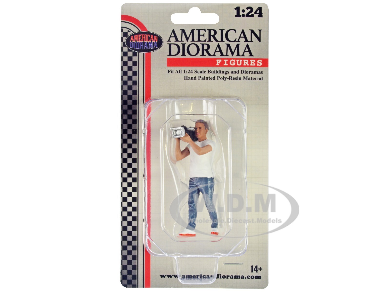 “ON-AIR” FIGURE 3 FOR 1/24 SCALE MODELS BY AMERICAN DIORAMA 24403