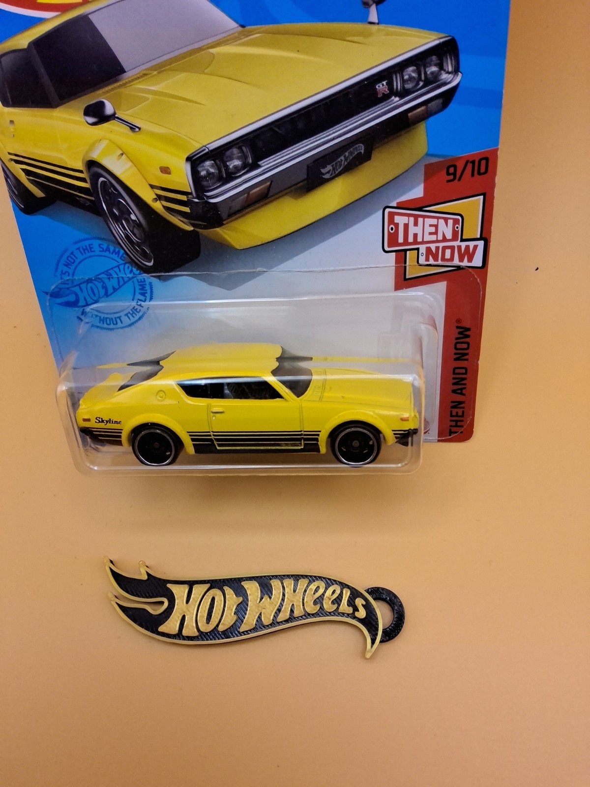 2021 HOT WHEELS NISSAN SKYLINE 2000 GT-R YELLOW THEN & NOW 9/10 🔥58