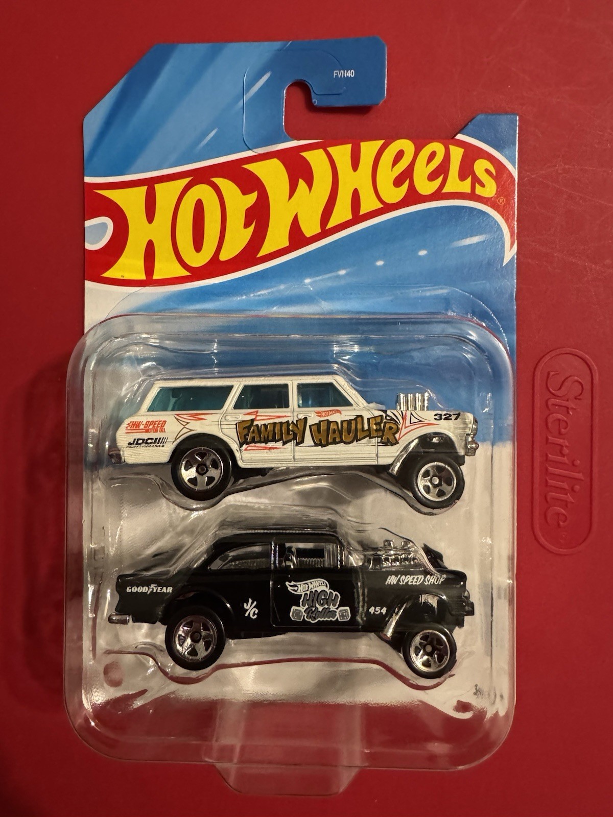 Hot Wheels ‘55 CHEVY BEL AIR GASSER & ‘64 CHEVY NOVA GASSER Exclusive 2-Pack