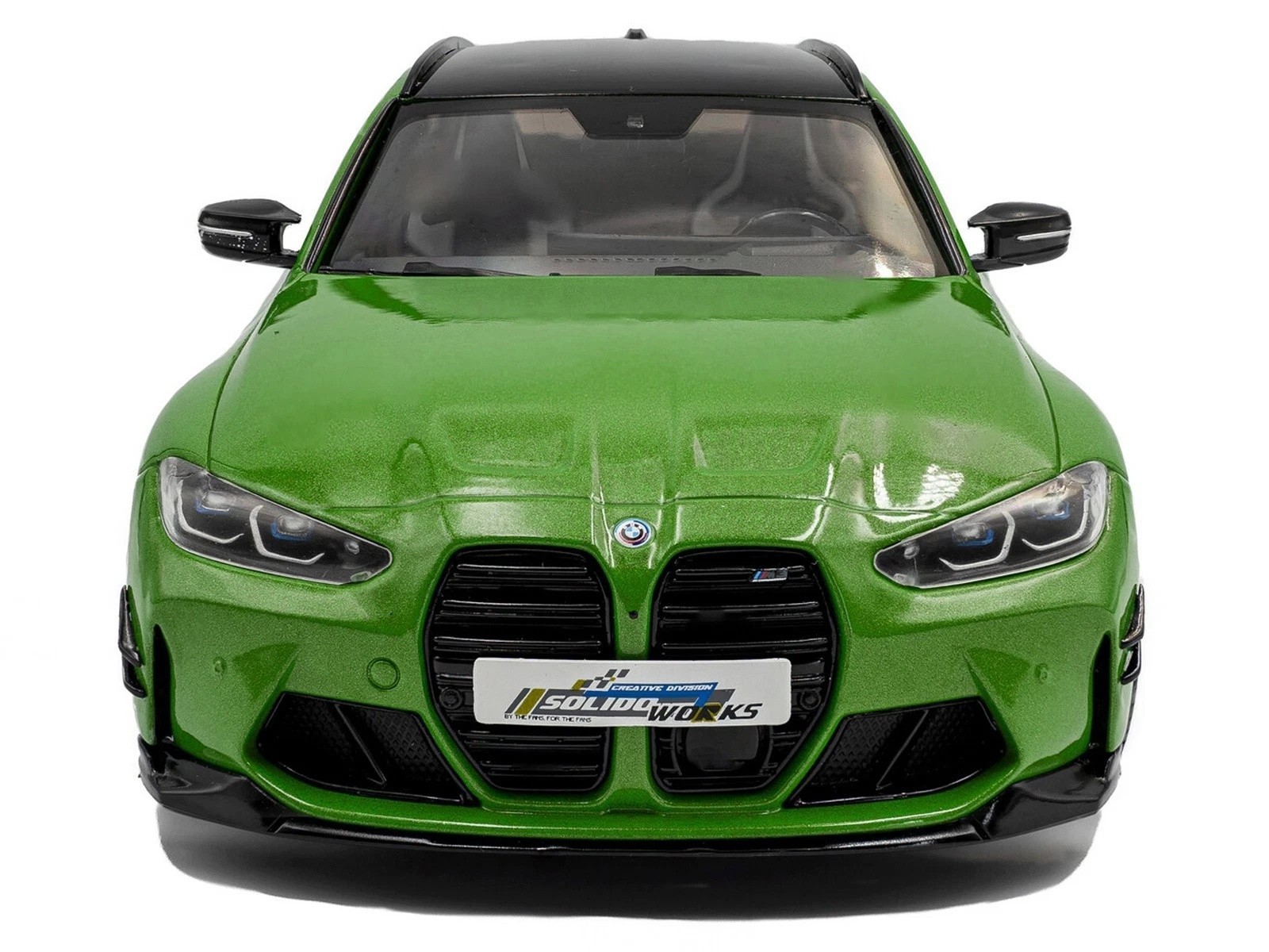 SOLIDO 2024 BMW M3 COMPETITION M XDRIVE TOURING GREEN 1/18 DIECAST S1813703-7A