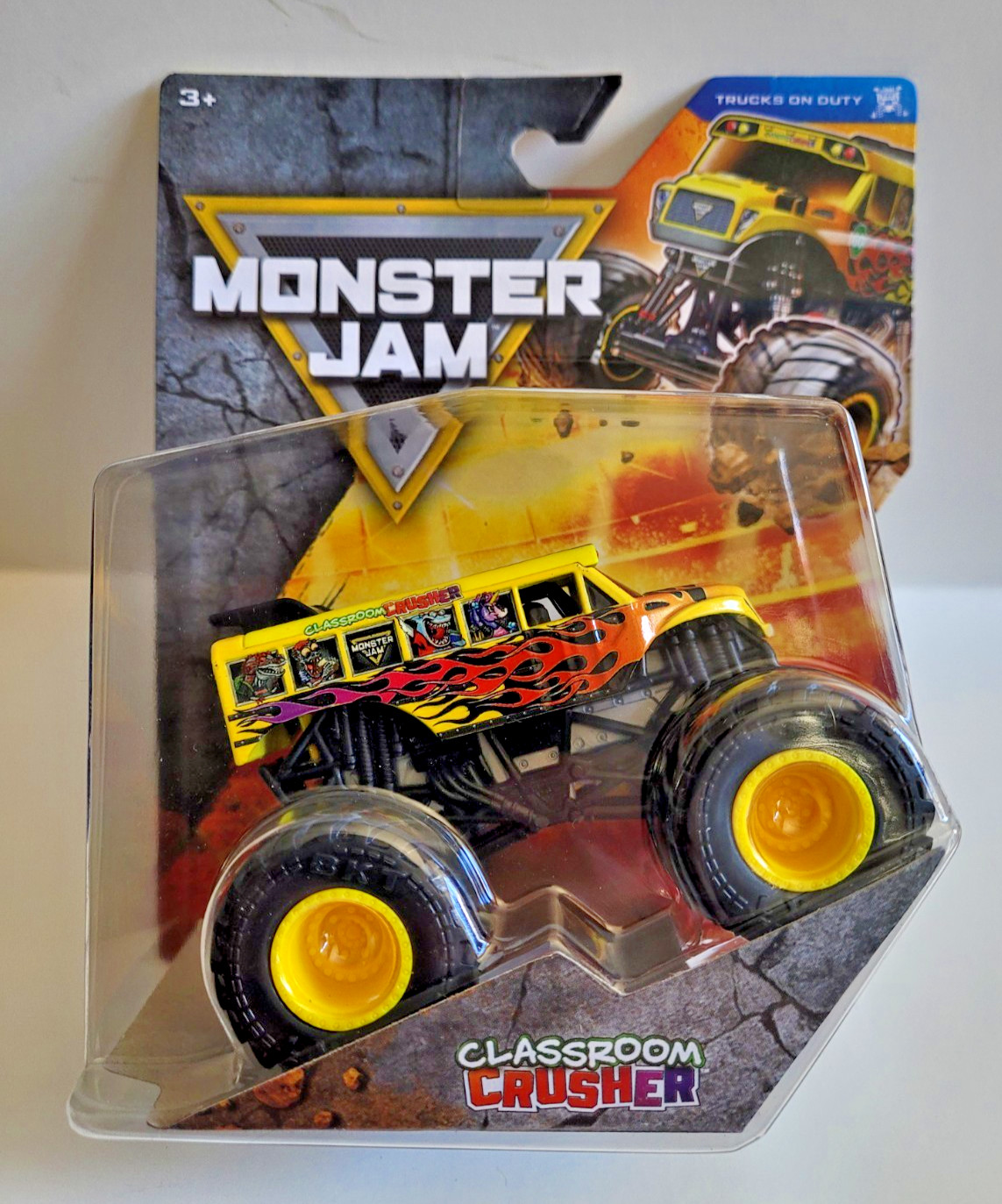 Spin Master 2025 Monster Jam Series 44 Classroom Crusher 1:64th