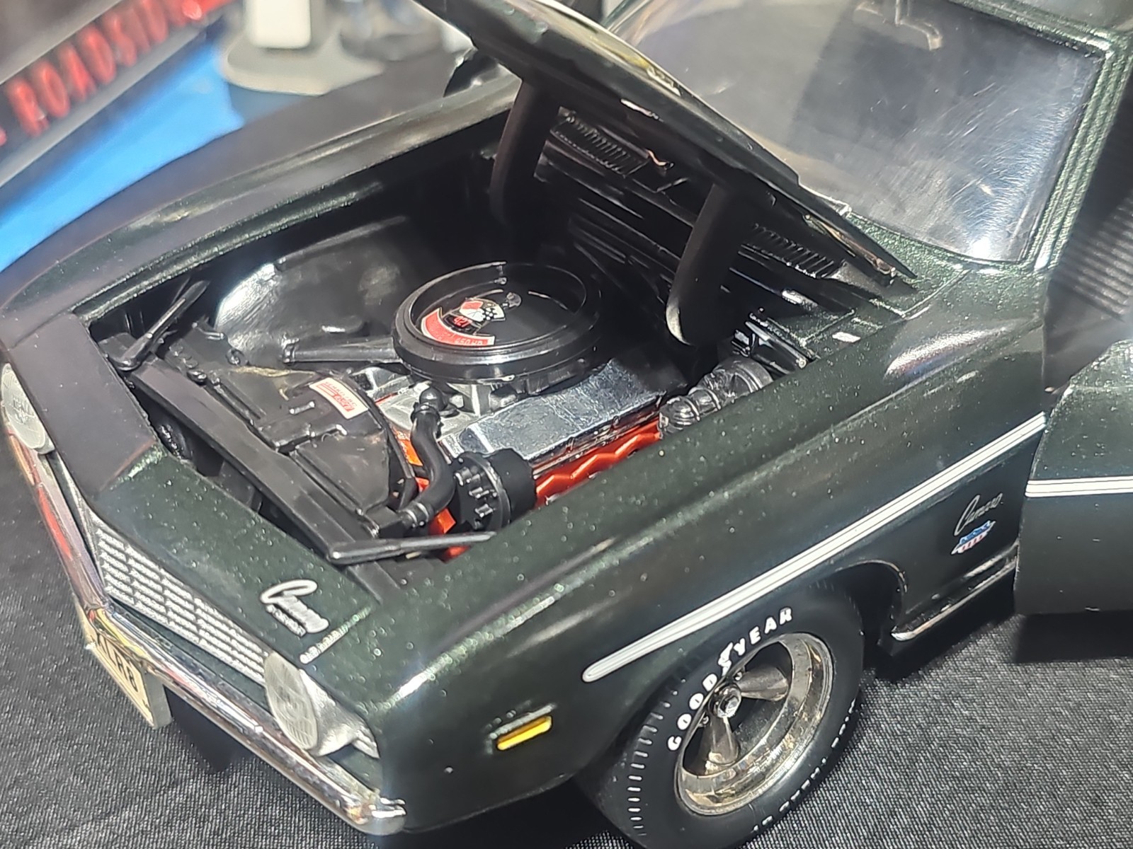 VINTAGE ERTL SUPERCAR YENKO 427 CAMARO SYC Fathom Green Limited Edition
