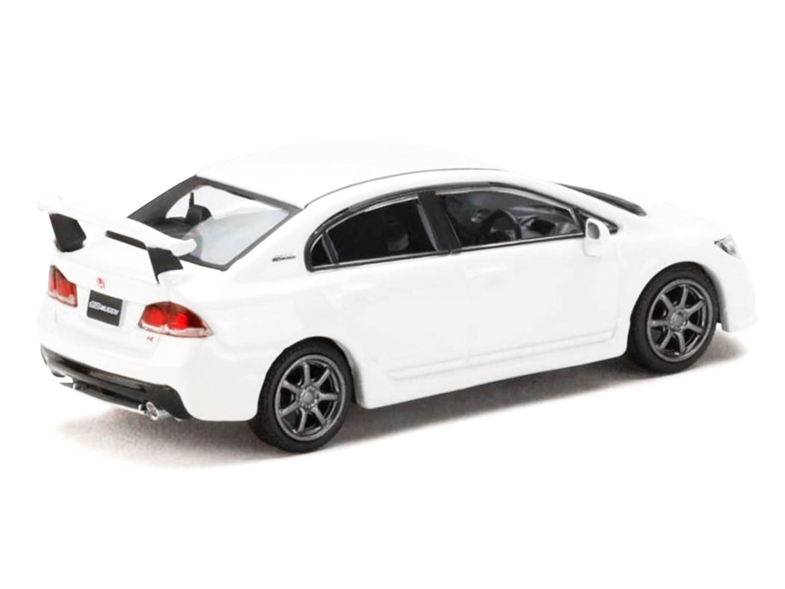 HONDA MUGEN CIVIC TYPE R (FD2) RHD WHITE 1/64 MODEL BY HOBBY JAPAN HJDM010-16MJ